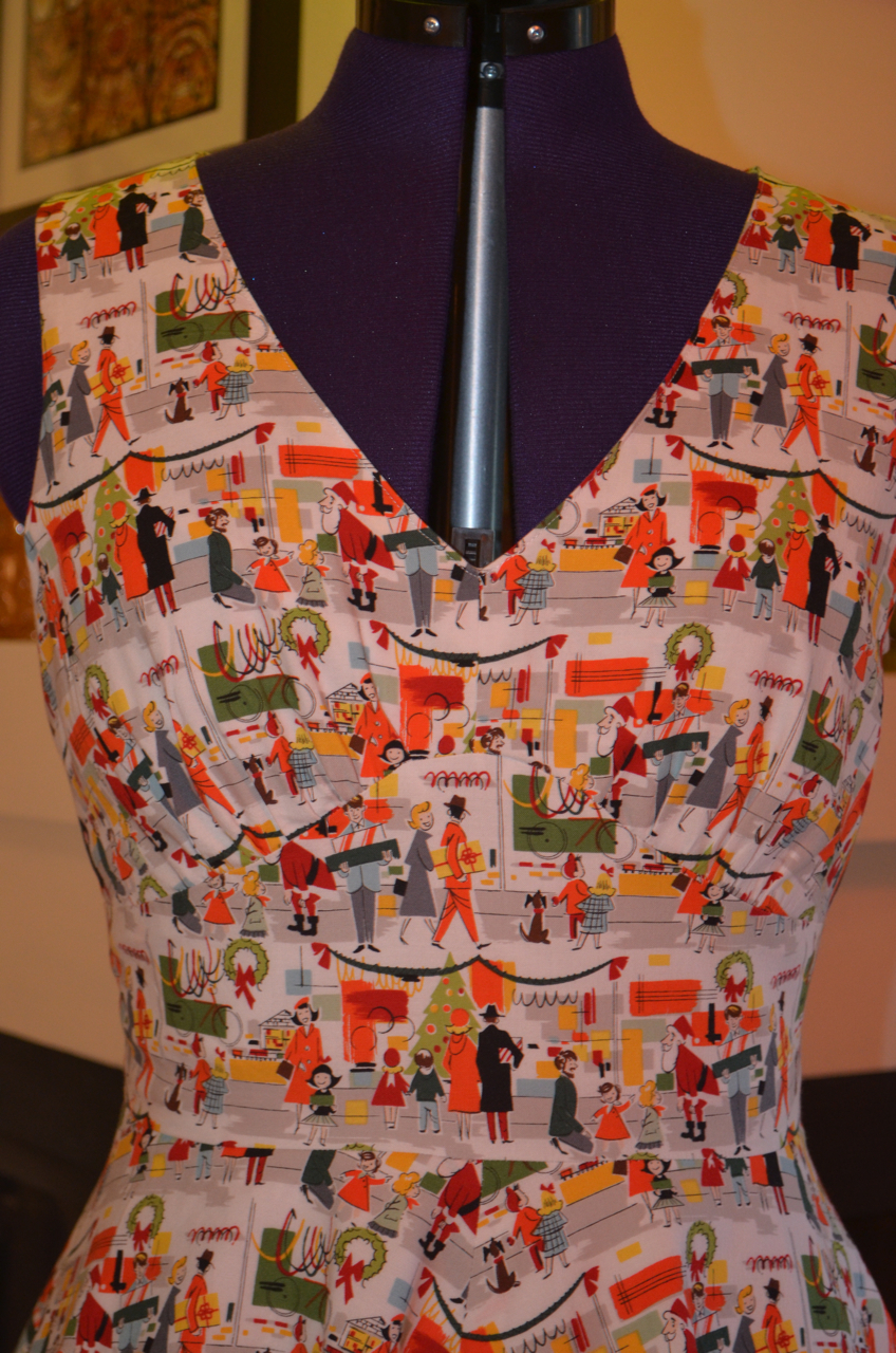 Merry Main Street dress, top