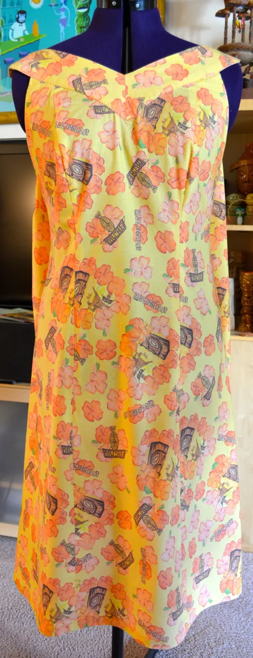 Stockton Islander waterfall dress