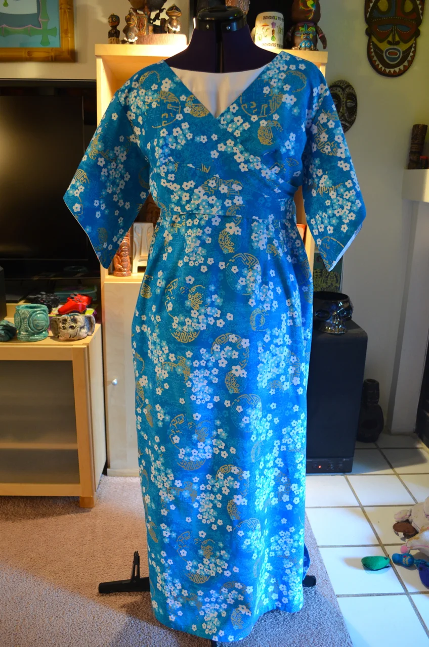 Plum blossoms dress