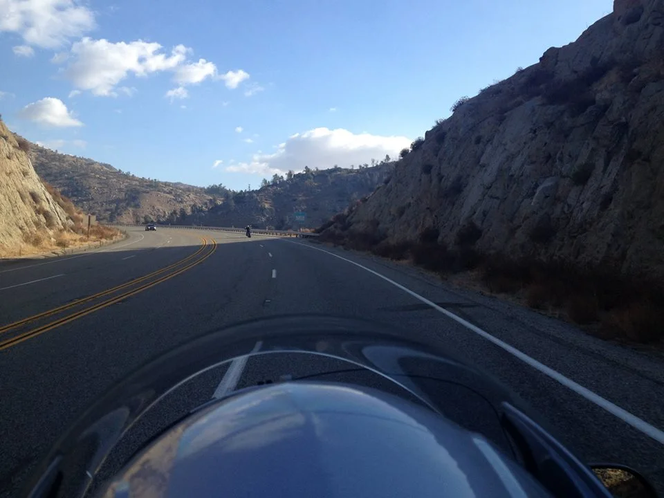 Hey, wait up for me. Man, those folks ride fast!!!