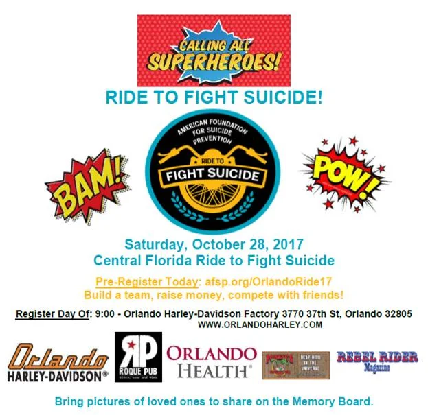 3rd Annual AFSP Central Florida Right to Fight Suicide