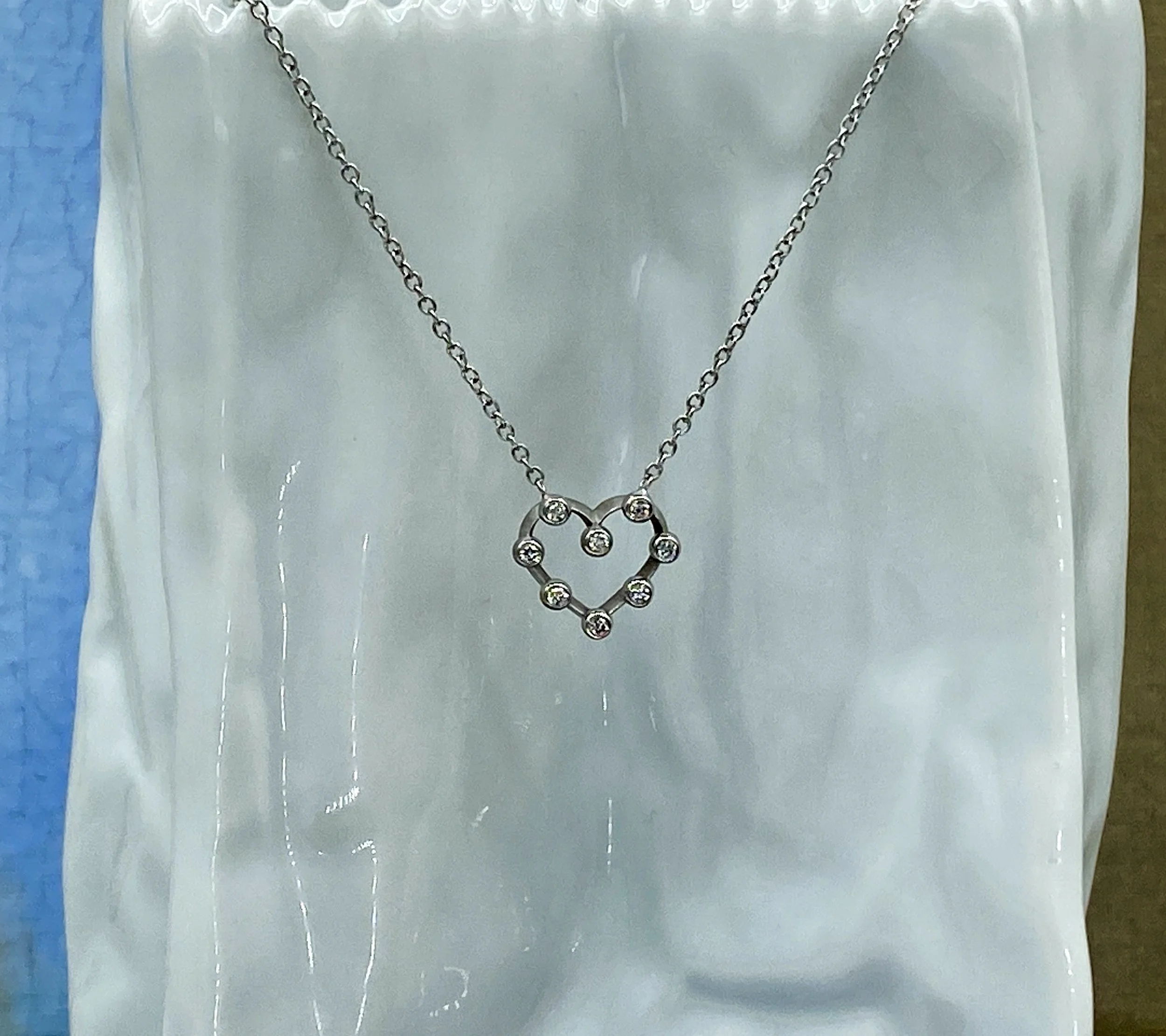 Diamond Heart Pendant