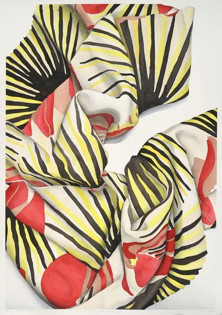 "Palms and blossoms III"