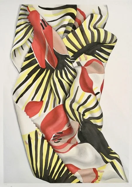 "Palms and Blossoms II"