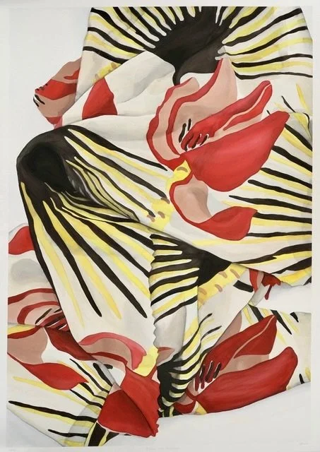 "Palms and Blossoms I"