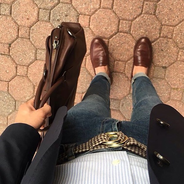 @dapper_nick_nyc rockin' the Daybreak Boy belt!