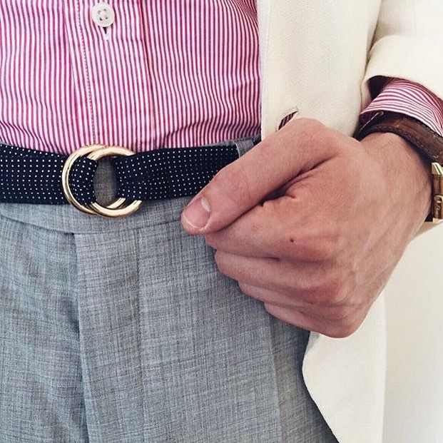 Shout out to @fri.wi for rocking his VARLET belt, very seasonally appropriate sir 👏👏