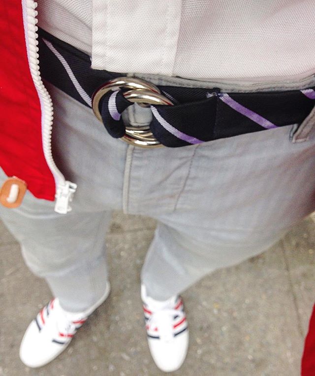 Feeling all preppy, New England blue blood with the Ragen Colt belt
