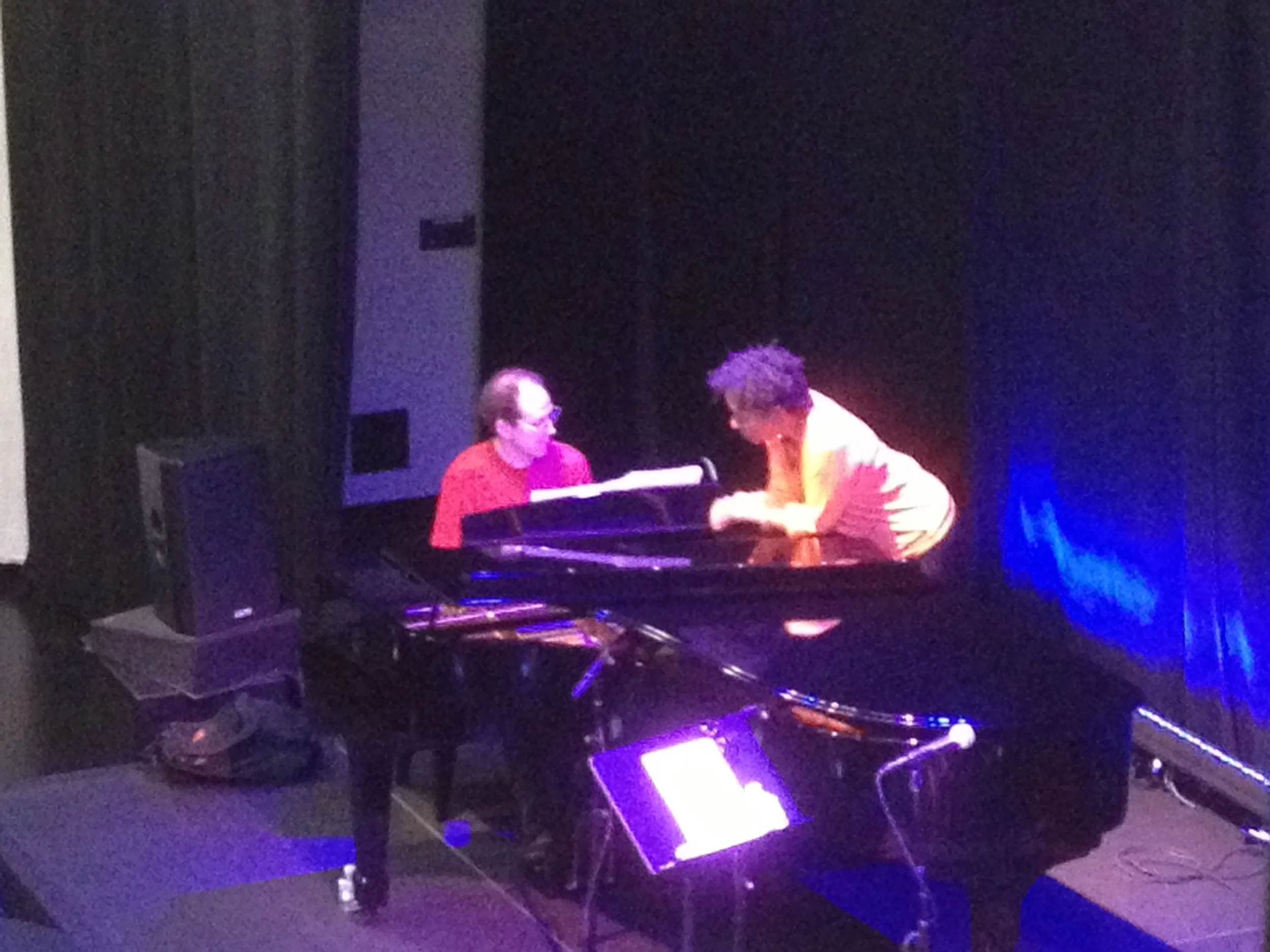 With Connie James at the South Miami-Dade Cultural Arts Center