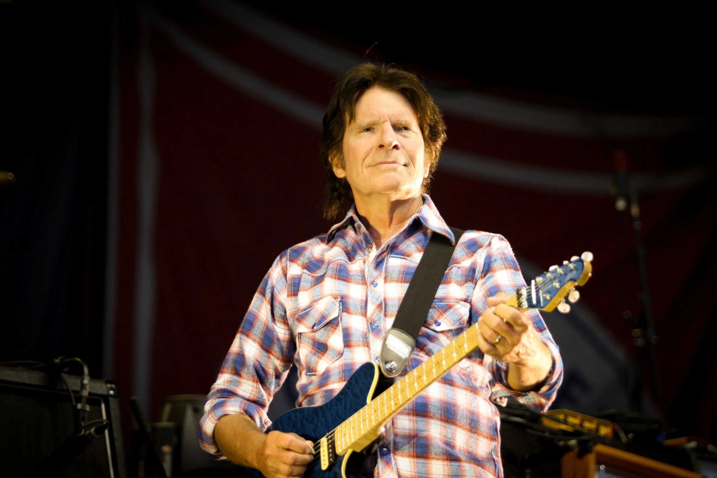 Concert photograph of John Fogerty performing at the Mumford & Sons Gentlemen of the Road Stopover festival, St. Augustine, 2013, photographed by Christopher Garcia Valle
