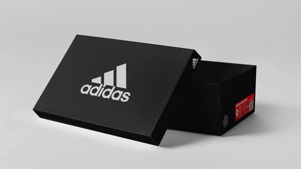 adidas shoe box black
