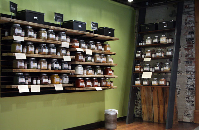 Over 200 Spices from around the world.