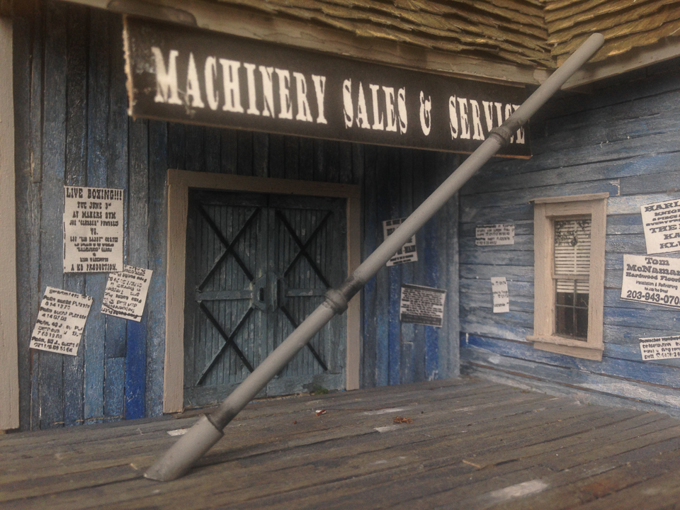 iPhone photo of the machinery shop