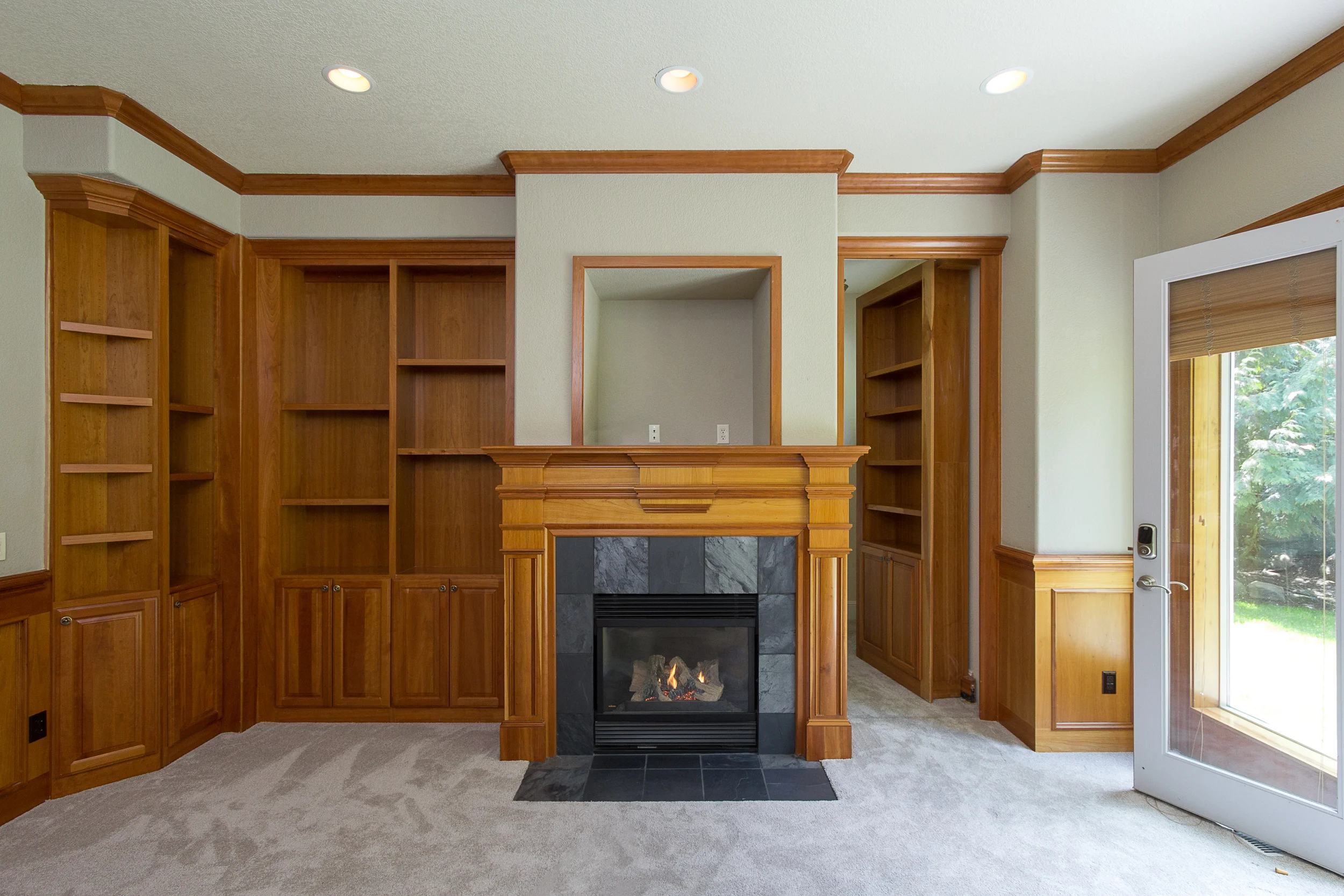 Yes, that IS a hidden room behind a bookcase!