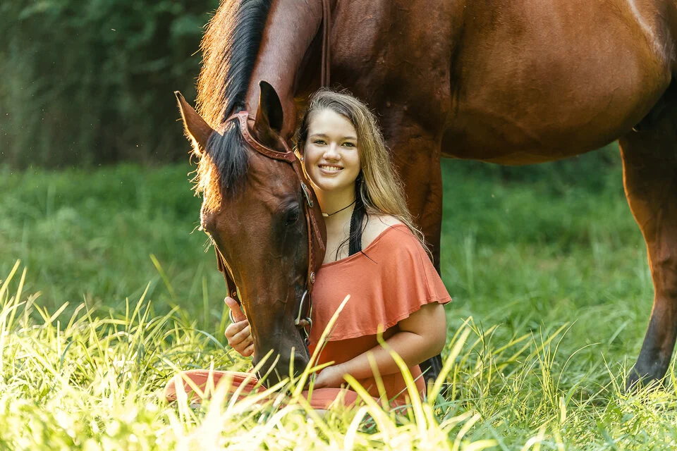 Katy and Tuff - Horse and Rider Portraits - Northwest Equine Photographer