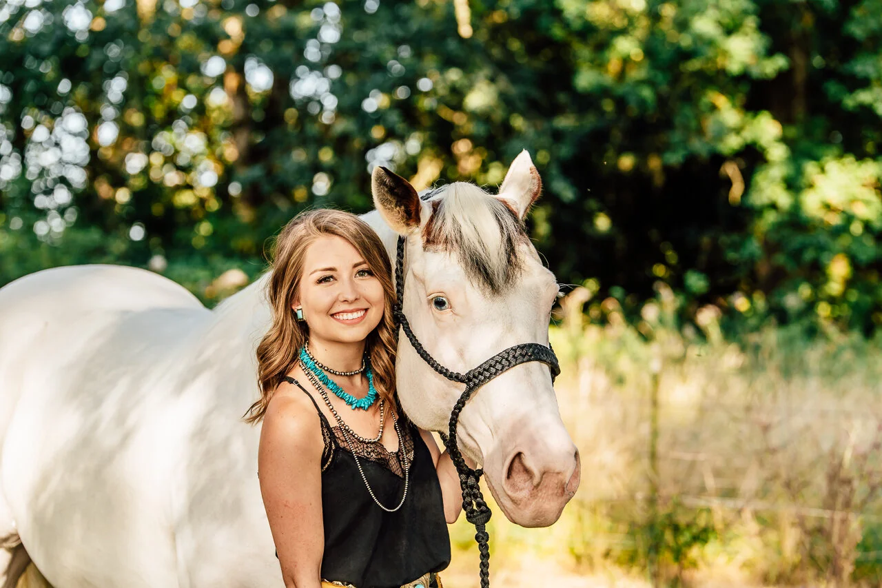 Lacey and Her Darling Mare - Horse and Rider Portraits - Portland, Oregon Equine Photography 