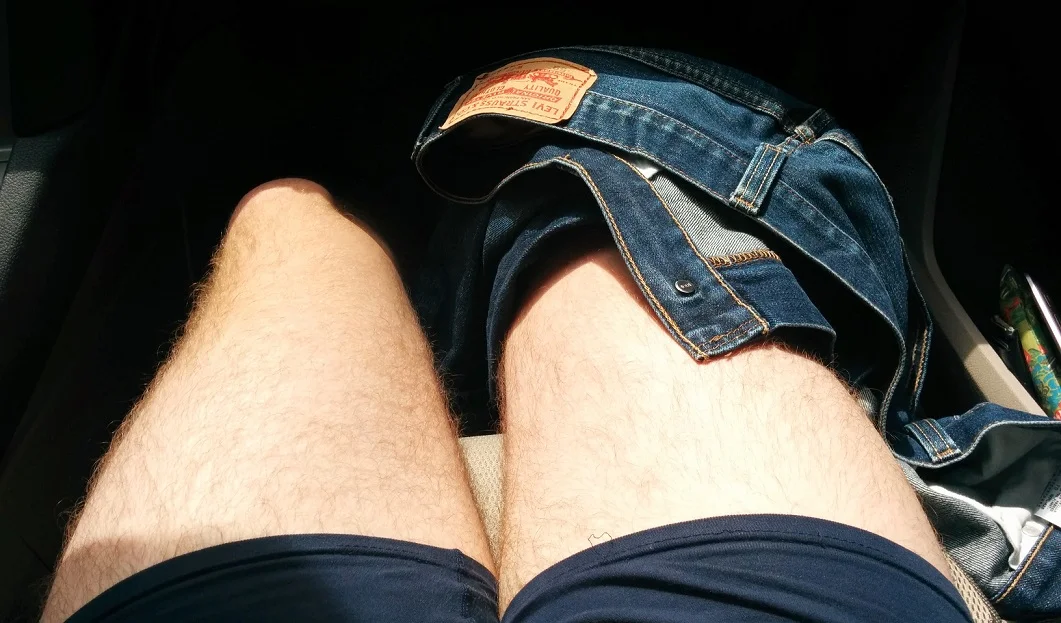 Pants in the car, in Florida? Probably not a good idea.