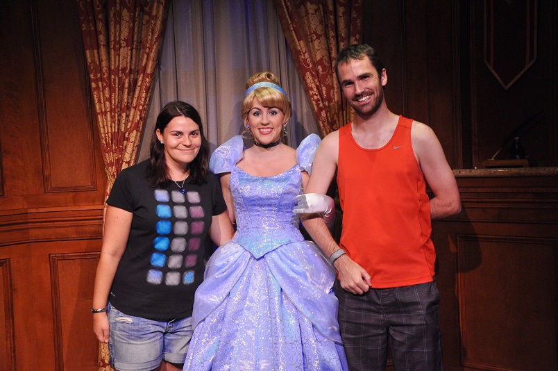 Cinderella. I'm not totally sure what I am doing with my left arm
