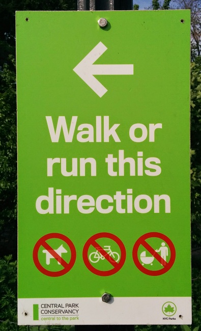 It is important to note the NYC parks logo is the Canadian flag