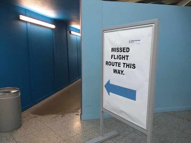 I don't know what happens in that tunnel, but the fact it is there should be a warning sign