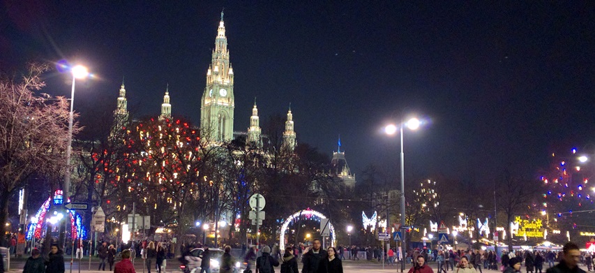 One, or maybe all, of the Christmas markets in Vienna