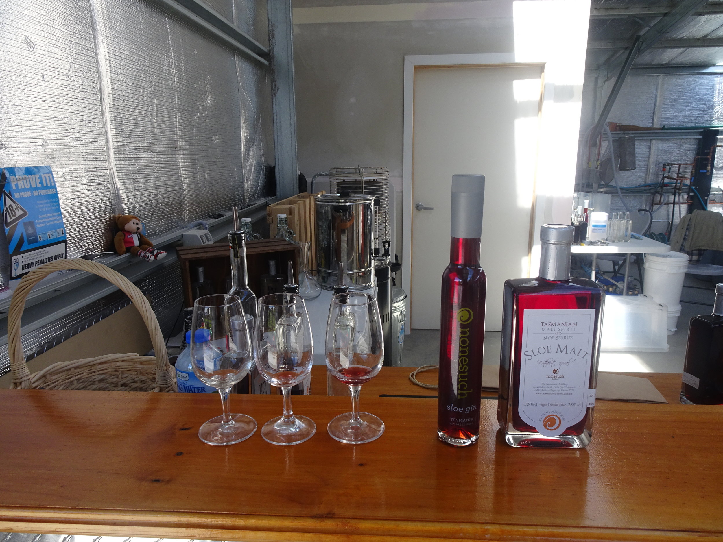 Nonesuch sloe gin and malt