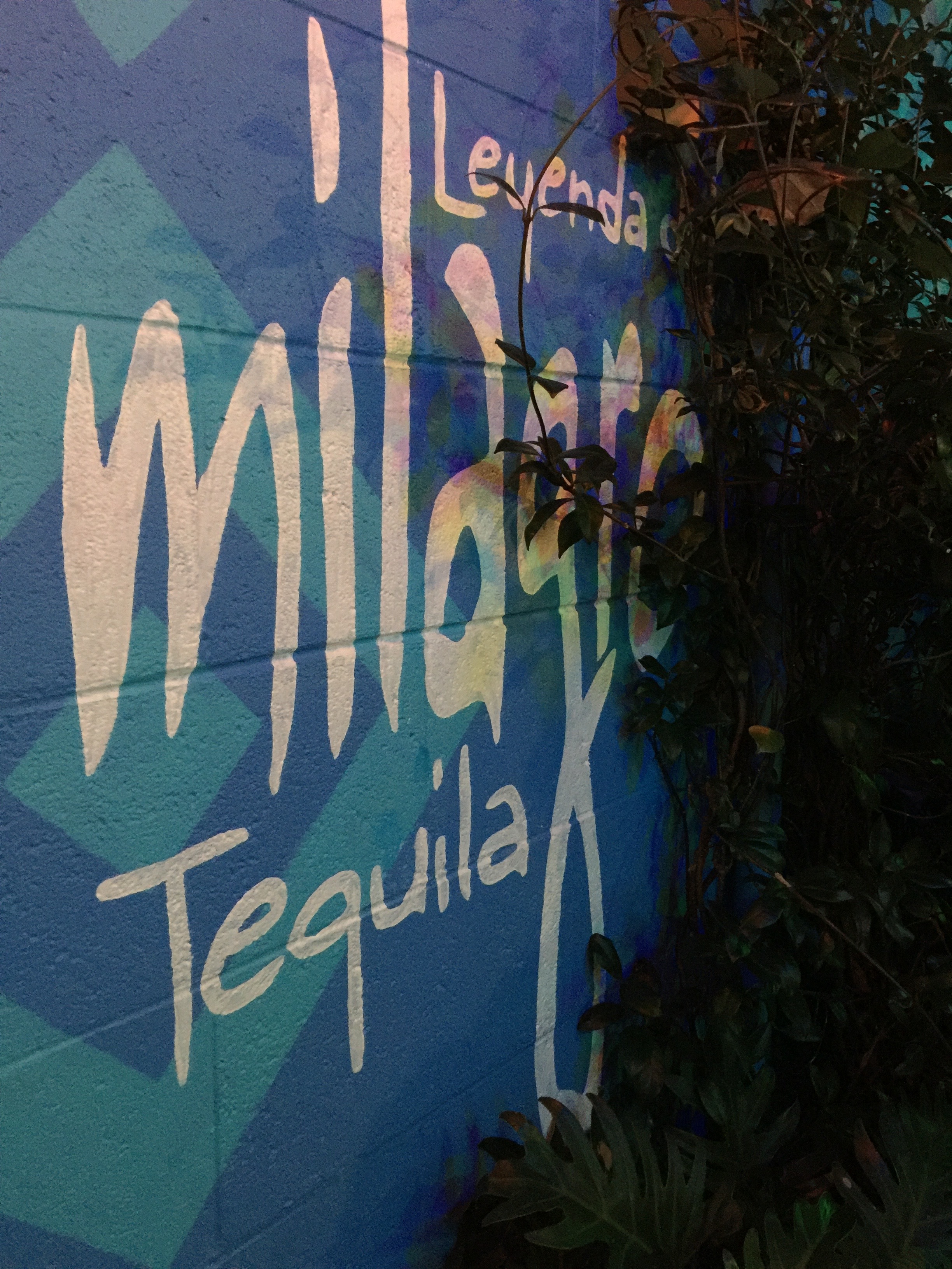 Milagro Tequila sign