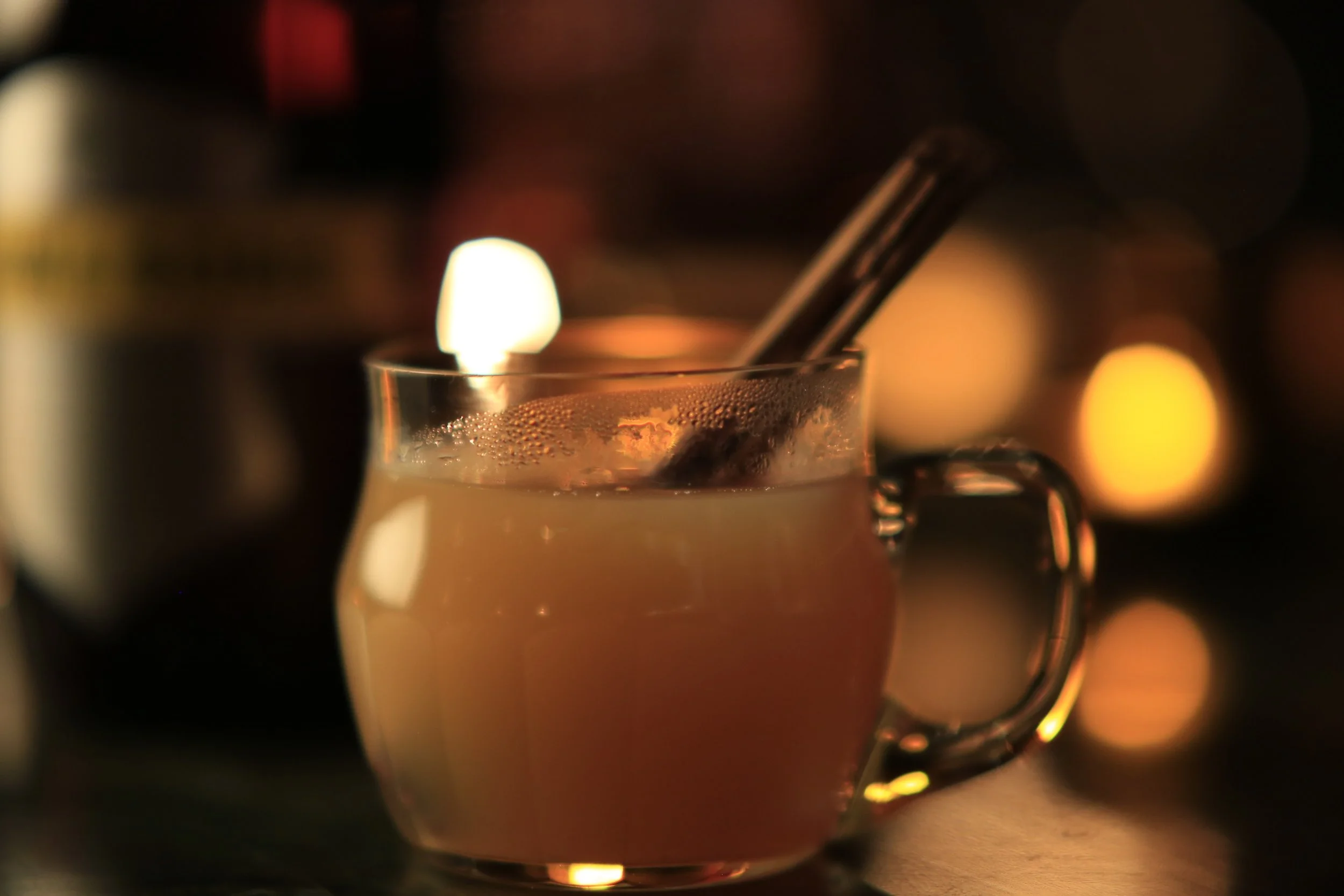 Kamm & Sons hot cocktail