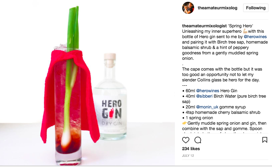 One of Matt's creative use of ingredients and props - thematic is the name of the game!
