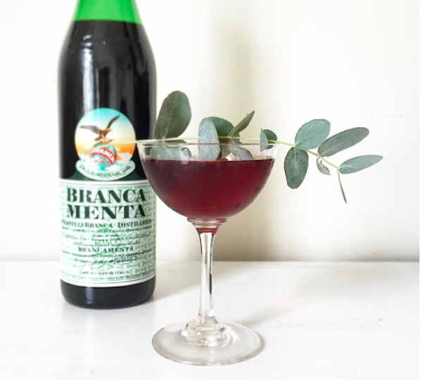 Head over to Matt's Instagram for more inspiration. Branca Menta Day kicks off on 2 December 2017 so make a cocktail featuring Fernet Branca Menta and stick it up on Insta! The above is Matt's contribution; a delicious mix of Banks rum, Branca Menta, Belsazar sweet vermouth and maraschino liqueur...garnished with an Aussie twist - the eucalyptus branch!