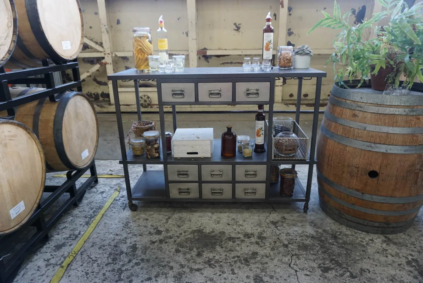 Hangar One Vodka Tasting Station