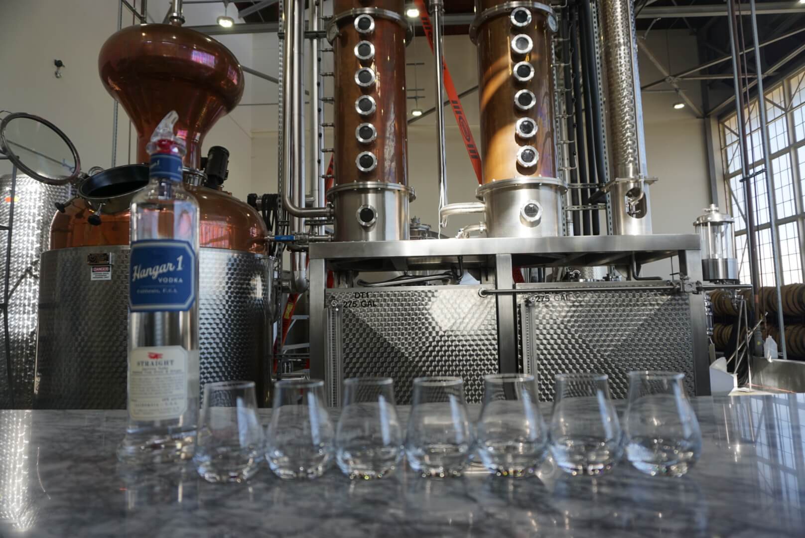 Hangar One Vodka Distillery