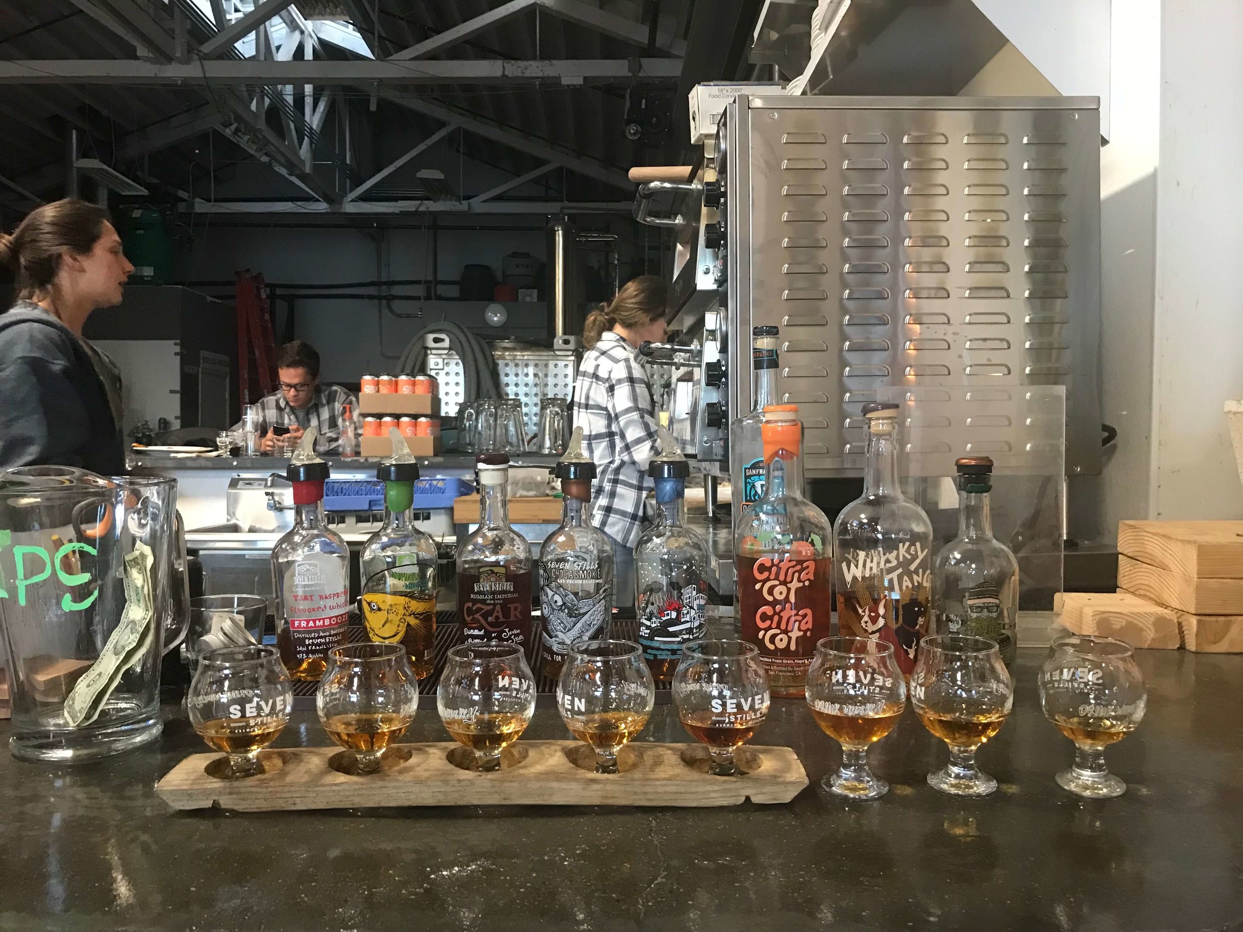 Seven Stills Whiskey Tasting