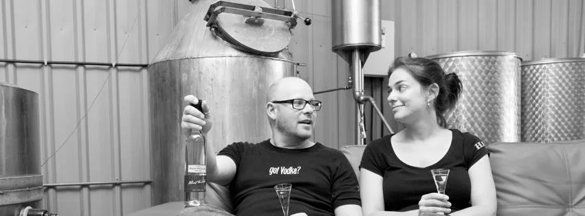 Nathan Williams and Helen Baker of Baker Williams Distillery - photo: supplied