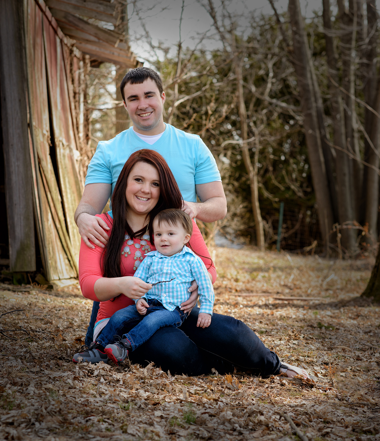 The happy family!