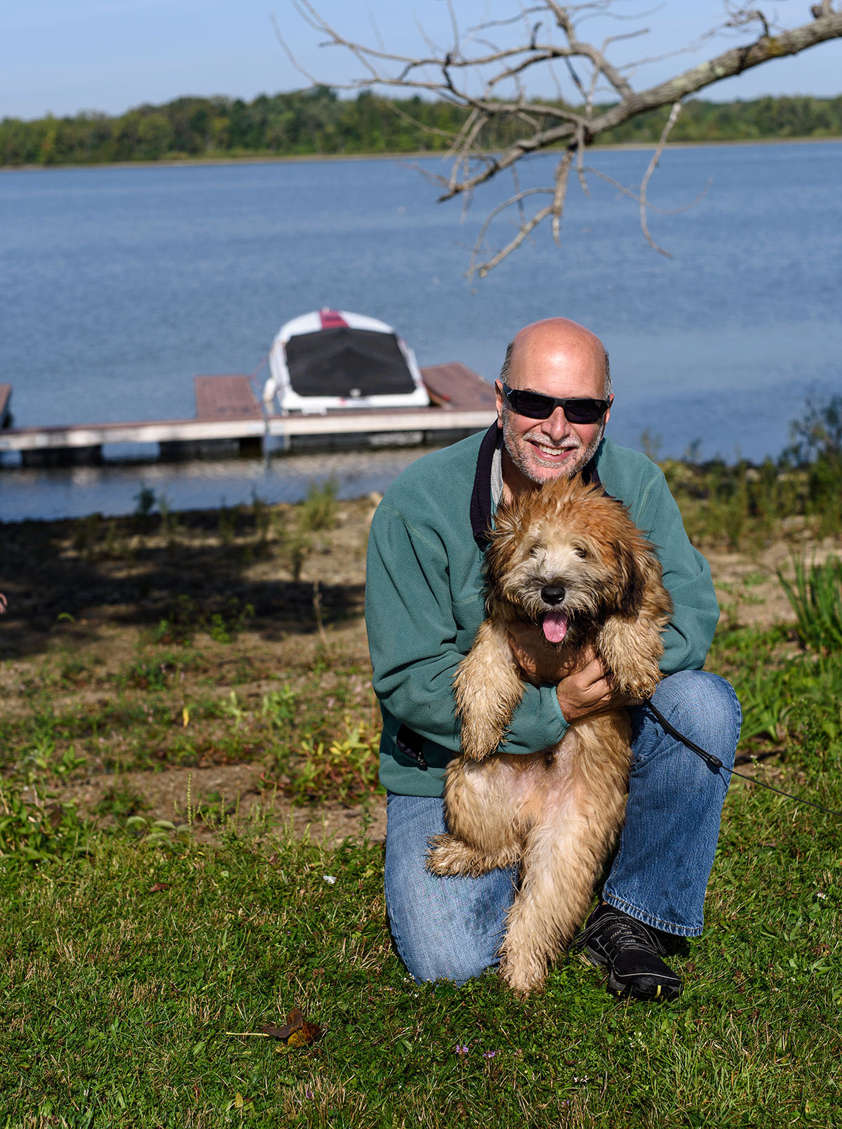 Brenda took a pic of me and my assistant, Shaggy! Love him!!