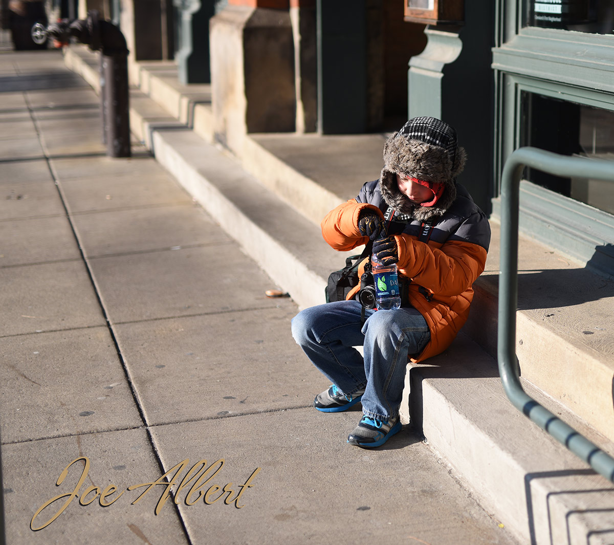 A photographers job isn't easy!