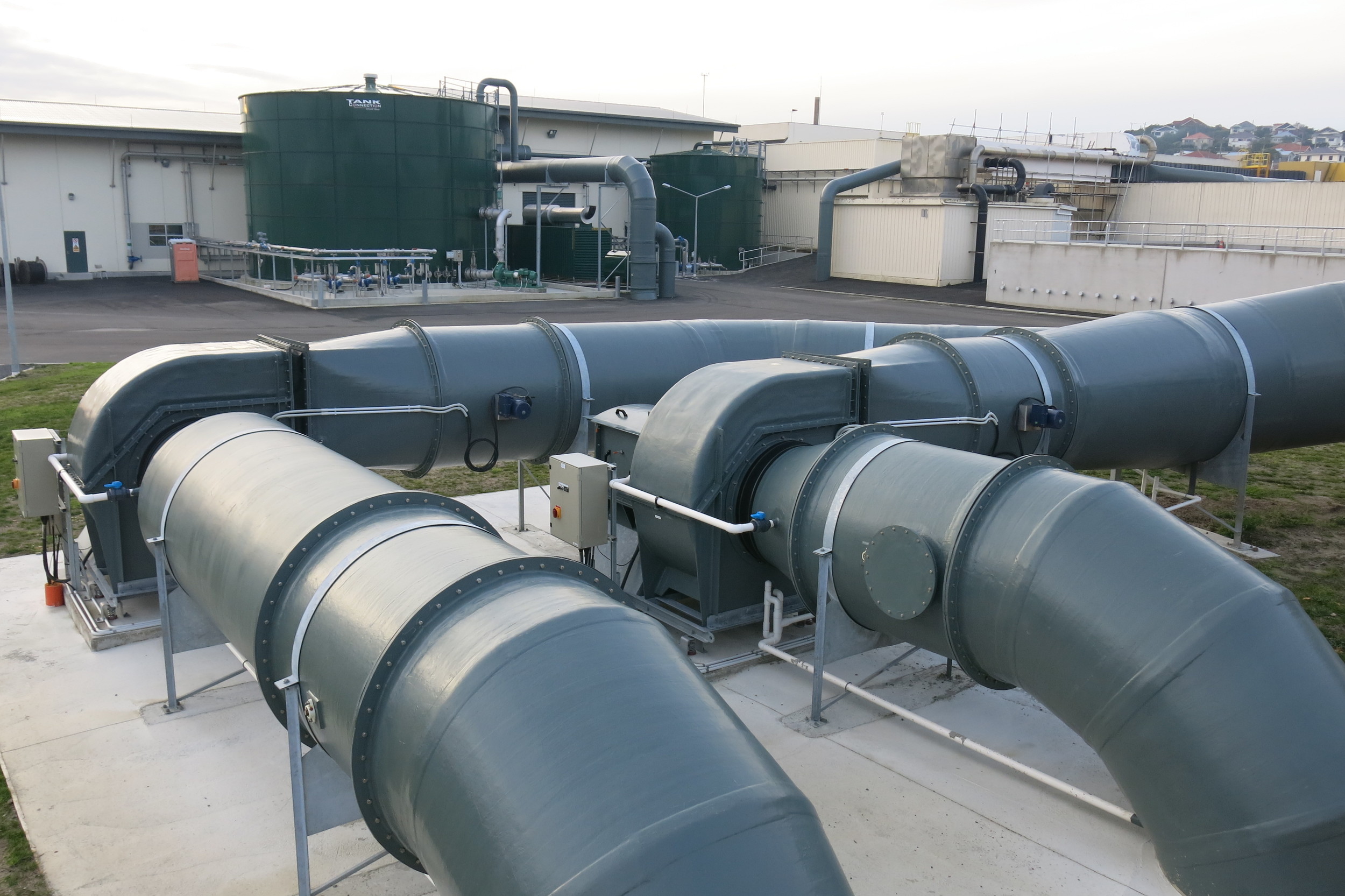 Fibreglass Ducting — Armatec Environmental Ltd