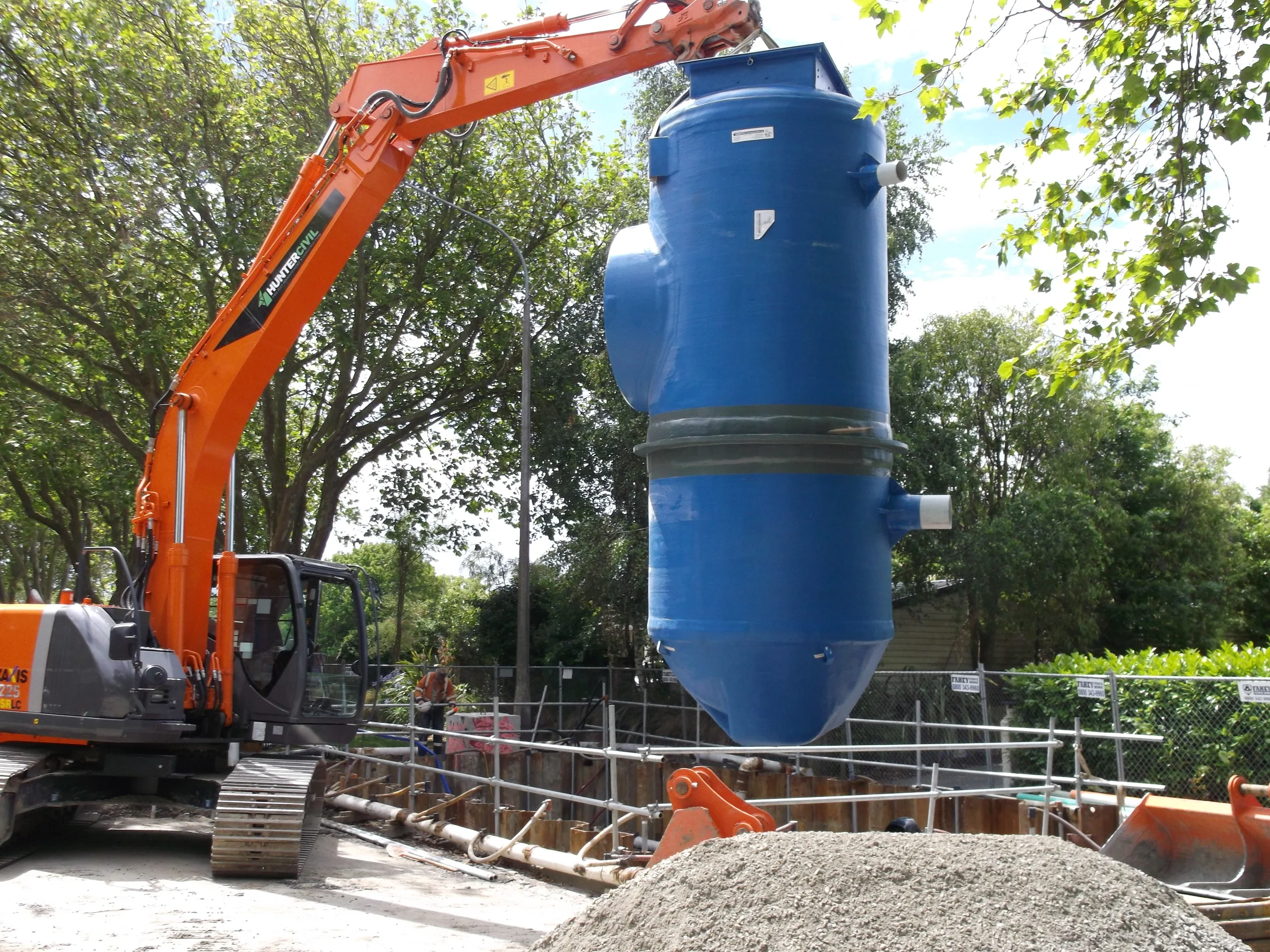 Fibreglass Pump Stations