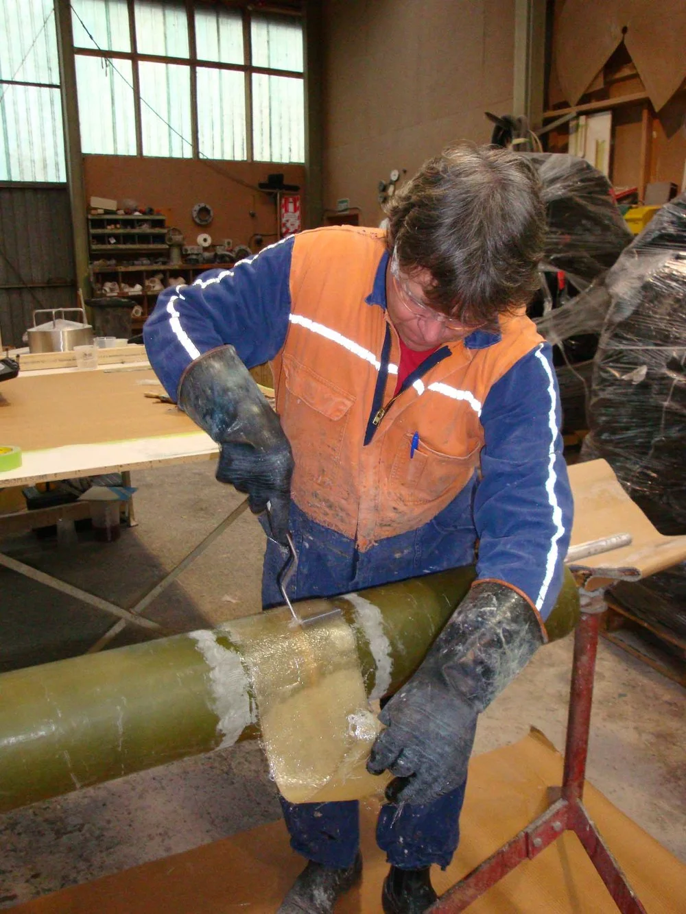 Jointing Fibreglass Pipe - Butt & Strap Joints