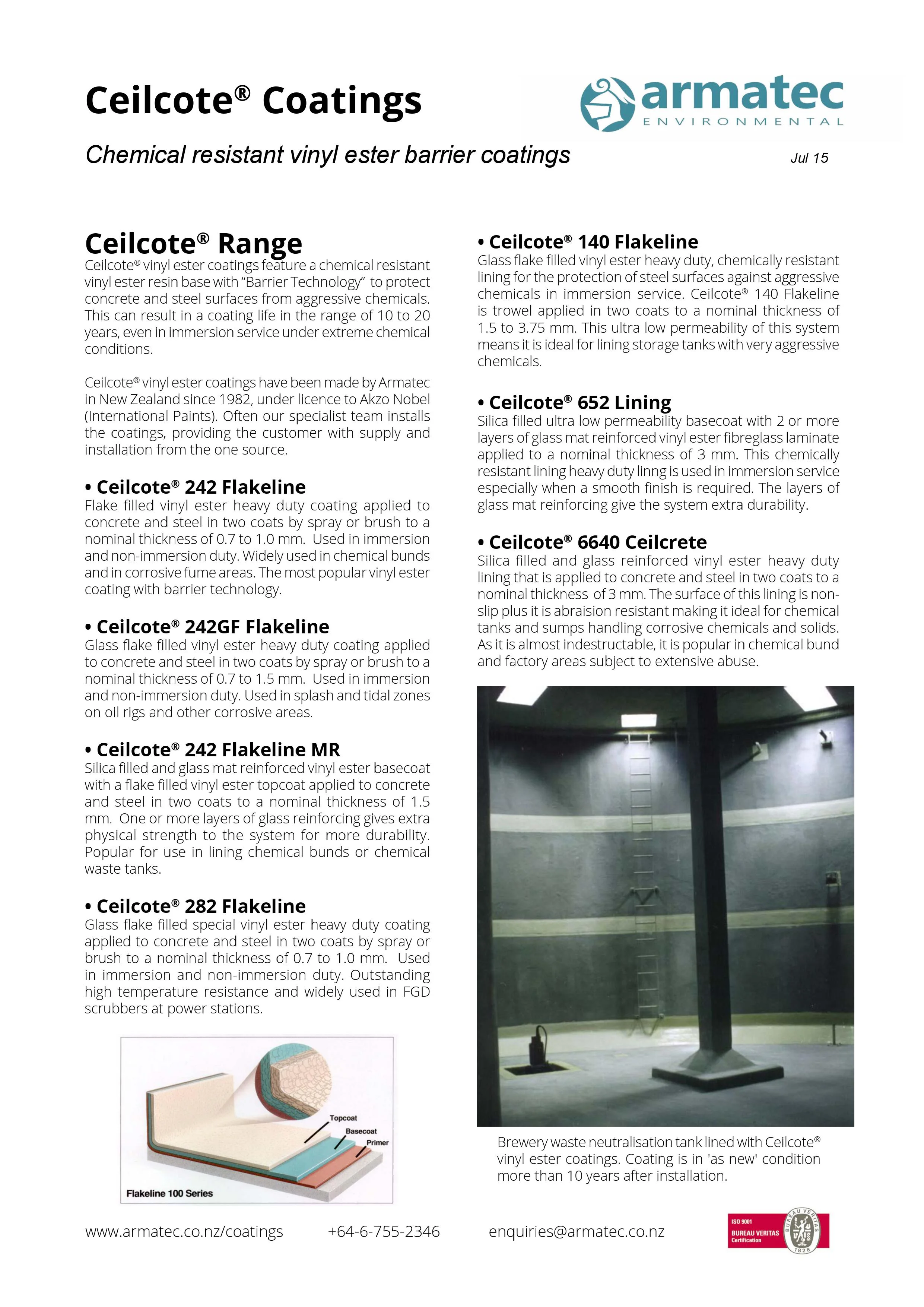 Download the Ceilcote Vinyl Ester Coatings &amp; Linings Handbook