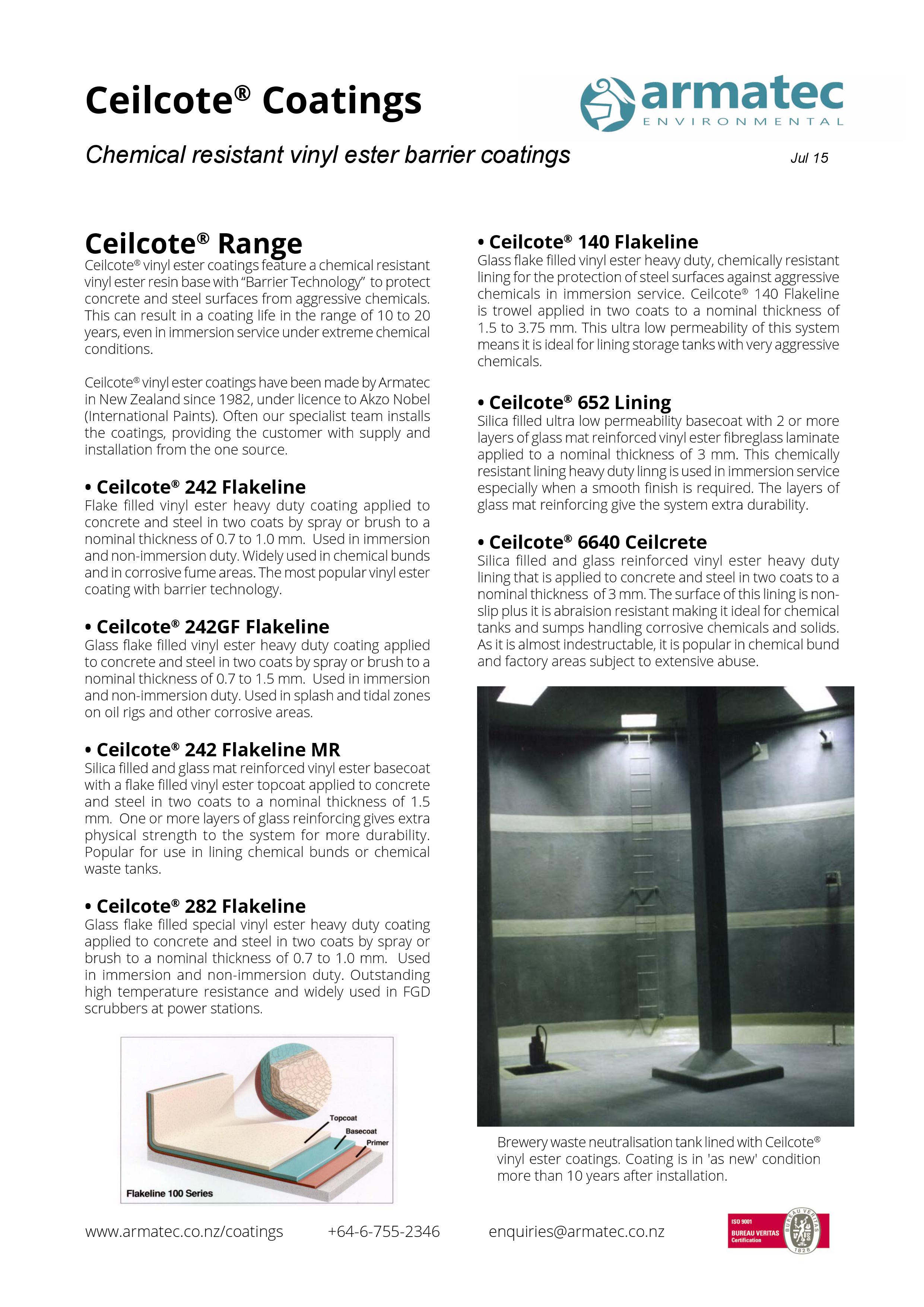 Ceilcote Coatings