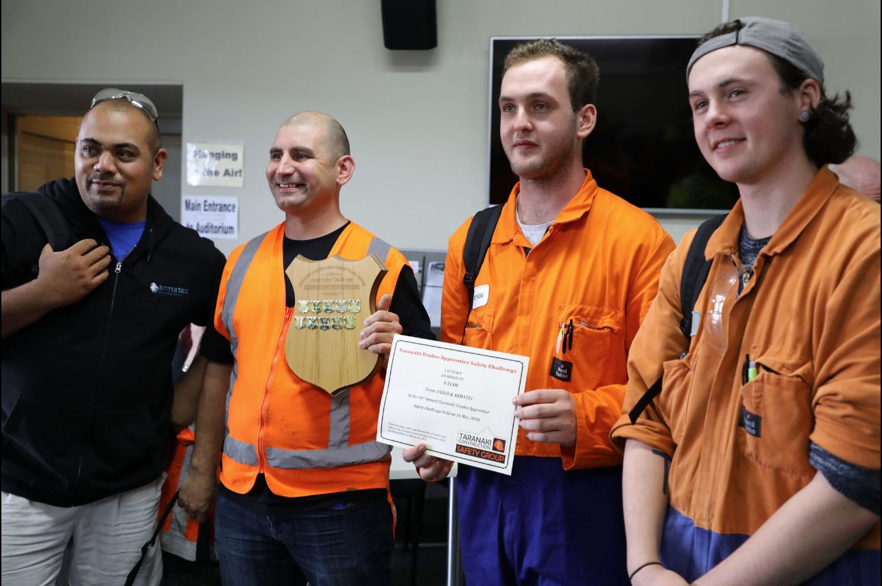 Trades Apprentice Safety Challenge 2018 Won!