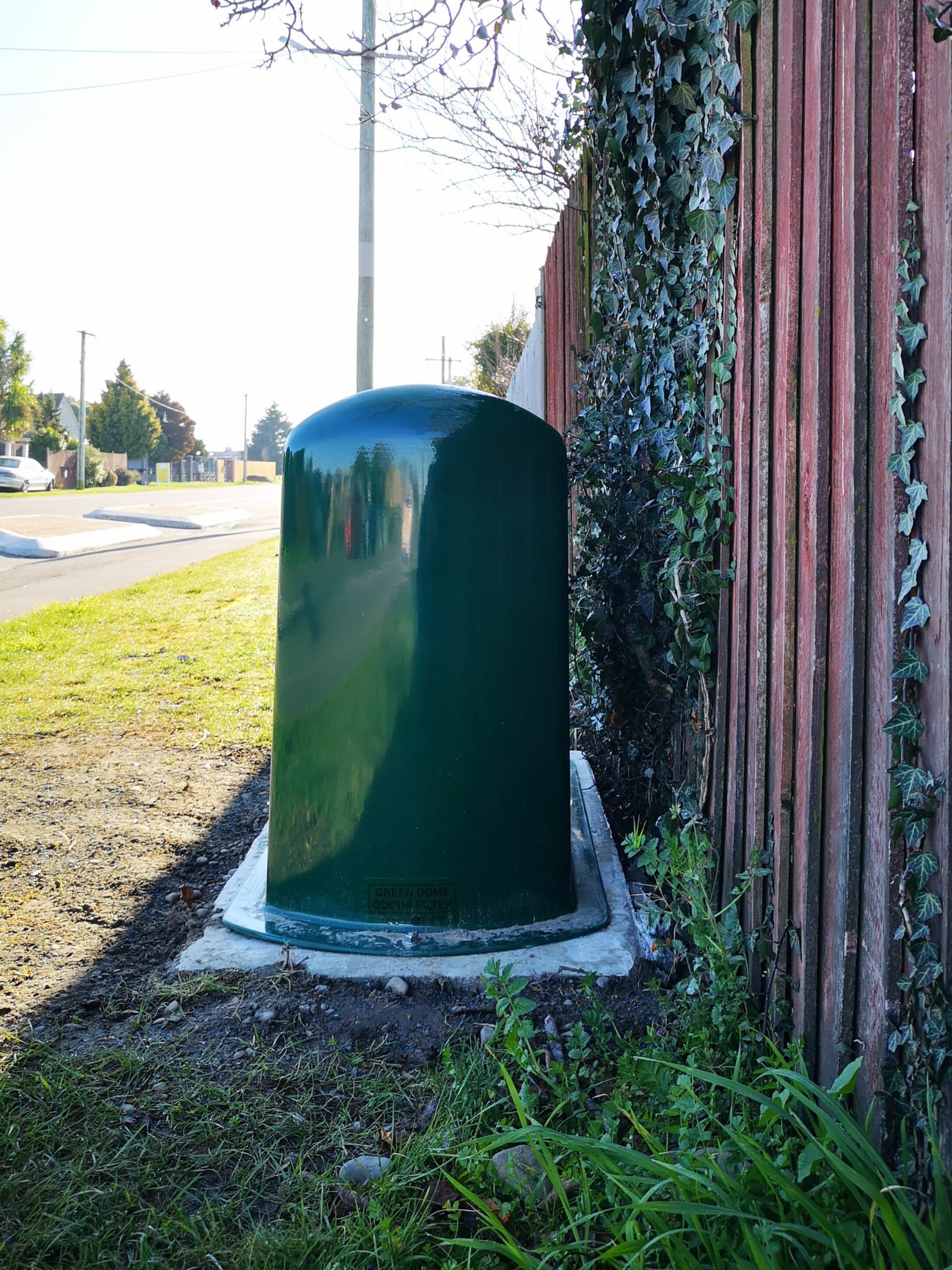 Rectangular Green Dome