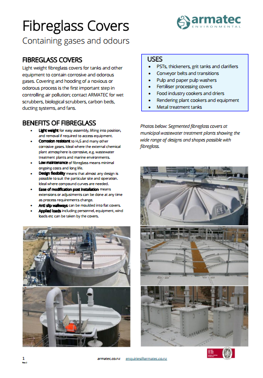 Armatec Fibreglass Covers