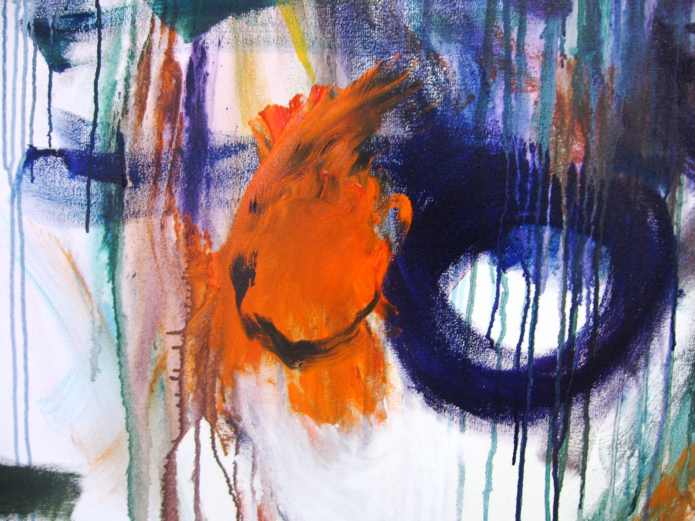 detail of painting