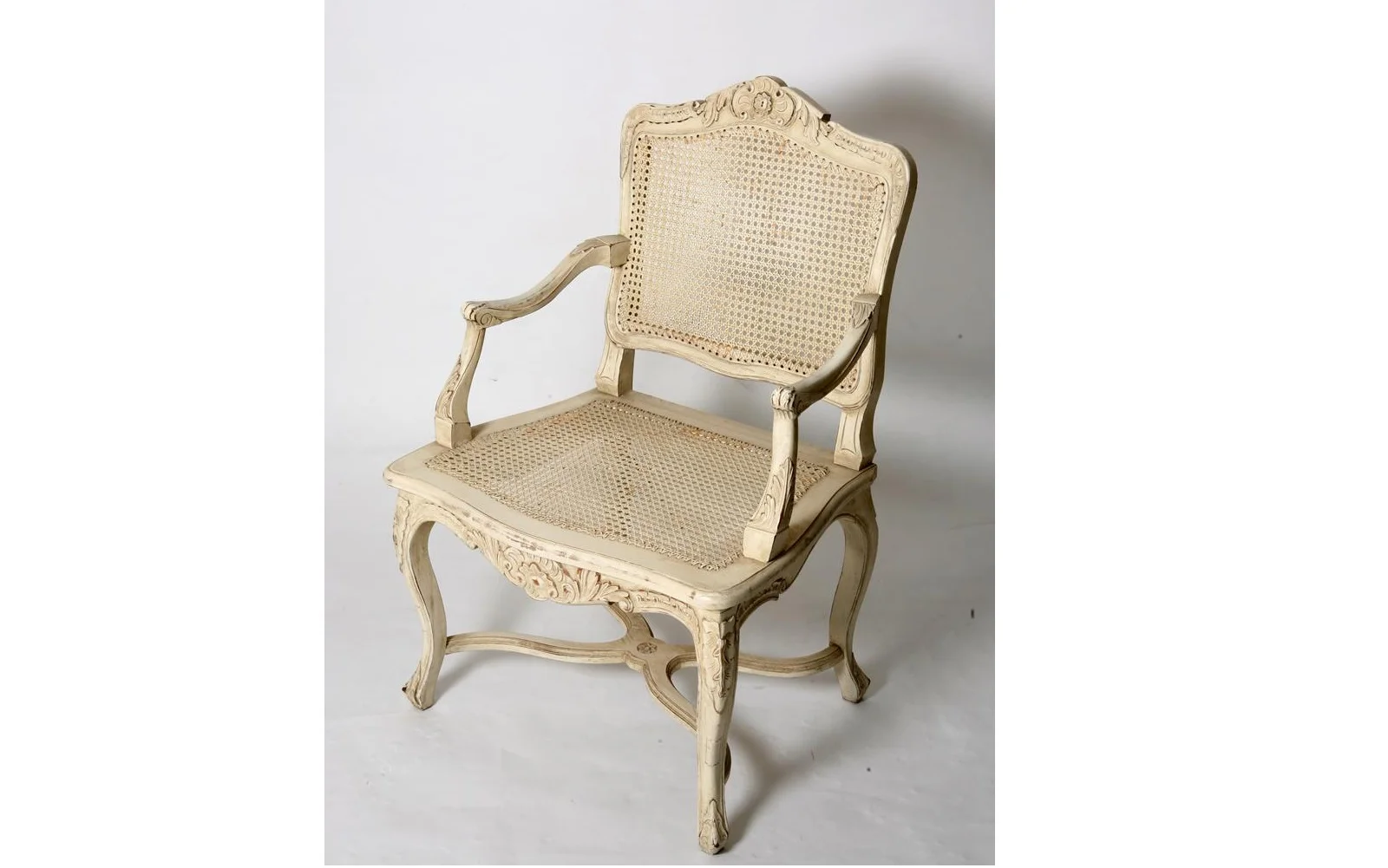 Cream Carvers Chair