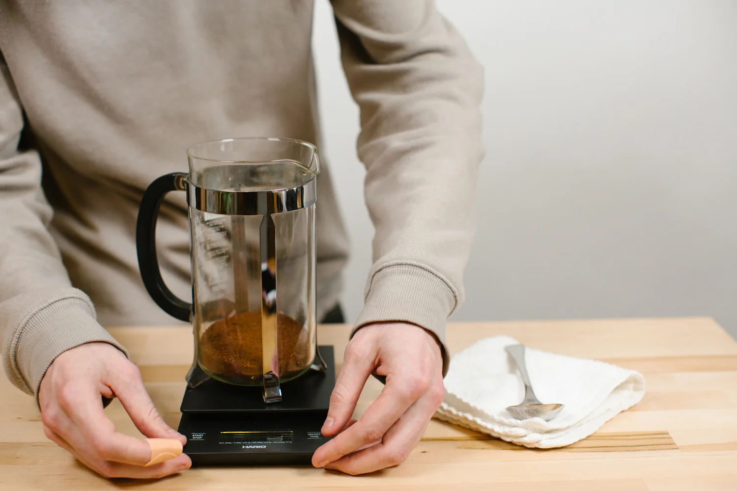 How to Brew Coffee with a French Press — Backyard Beans Coffee Co.