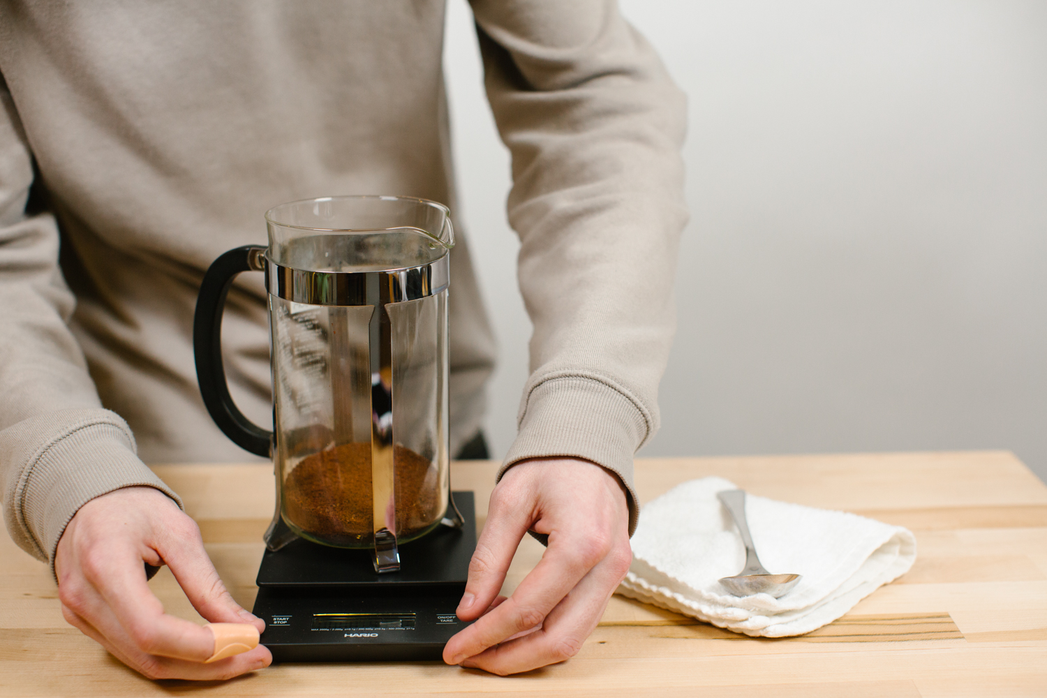 French Press Coffee Instructions Backyard Beans