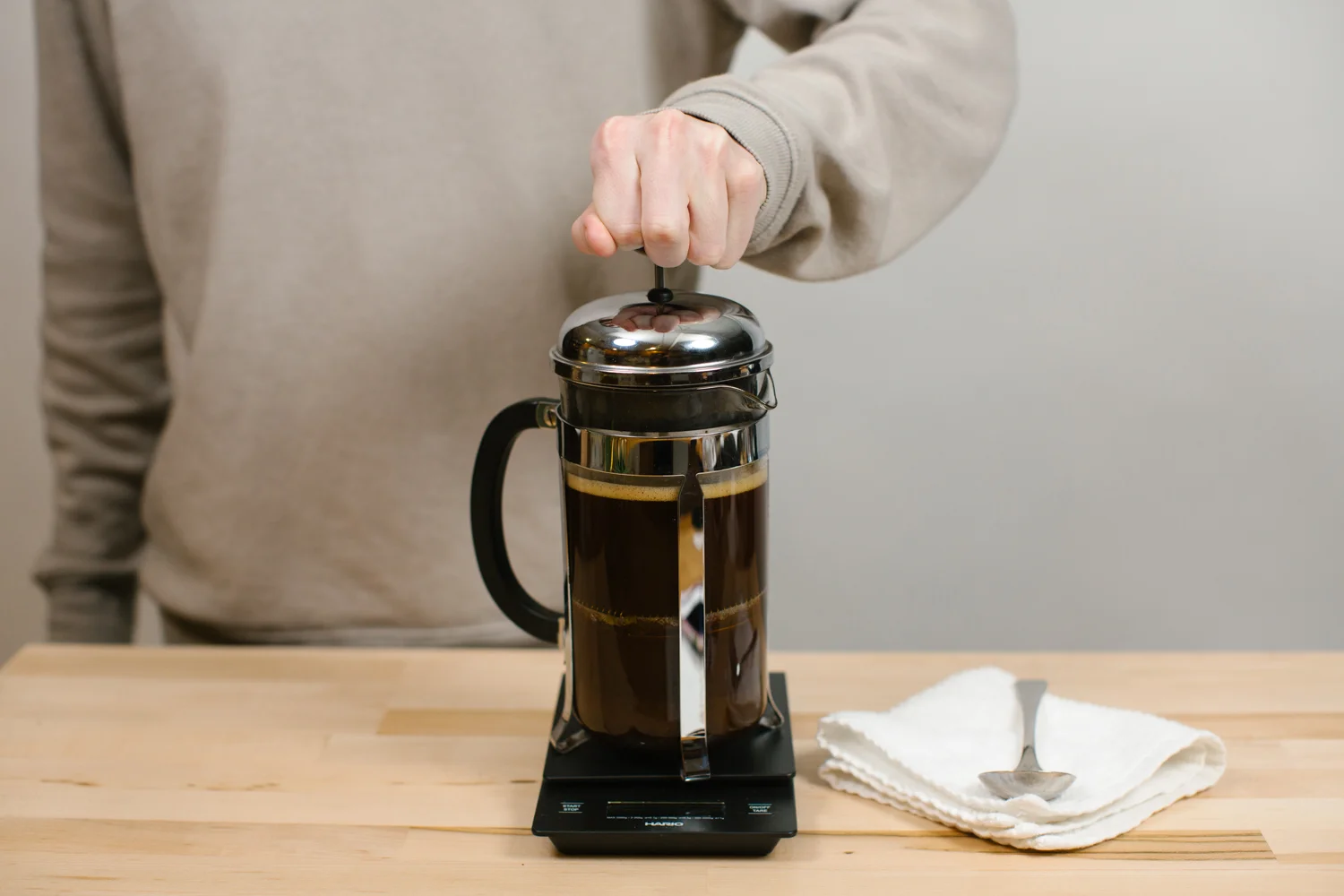 How to Brew Coffee with a French Press — Backyard Beans Coffee Co.